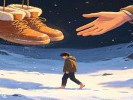 梦里大雪纷飞，你光着脚走在雪地里……是你觉得自己在"硬扛"一切！